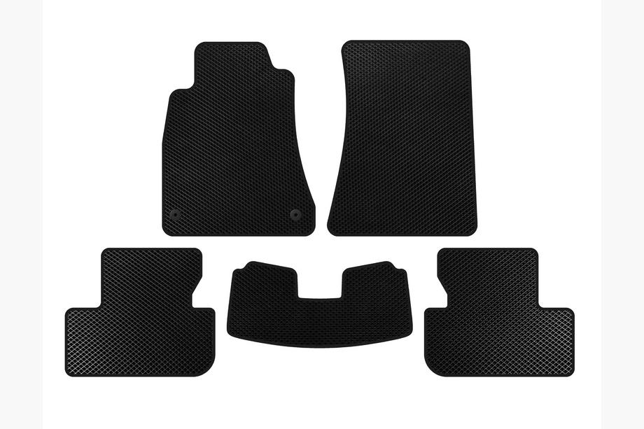 Lexus IS 2005-2013 гг. Коврики EVA (SD, Без полного привода, Черный) Image