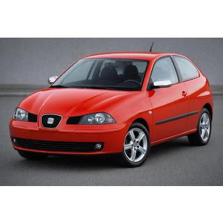 Хромированные Накладки на Зеркала (2000-2002, 2 шт, пластик) Seat Ibiza 2002-2009 гг. фото 1