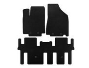 Nissan Pathfinder R52 2012-2021 гг. Коврики EVA (2 ряда, Черный) фото 1