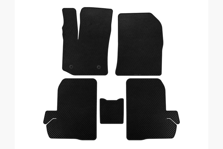 Renault Dokker 2013-2022 гг. Коврики EVA (Черный) Image