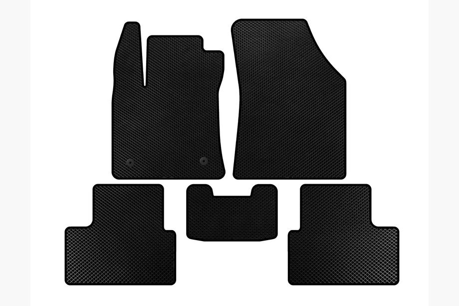 Renault Megane IV 2016-2025 гг. Коврики EVA (SD, Черный) Image