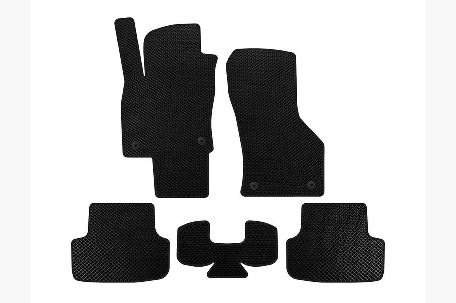 Seat Leon 2013-2020 гг. Коврики EVA (черные) Image