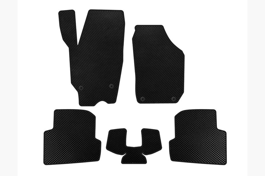 Skoda Fabia 2007-2014 гг. Коврики EVA (2010-2014, SW, Черный) Image