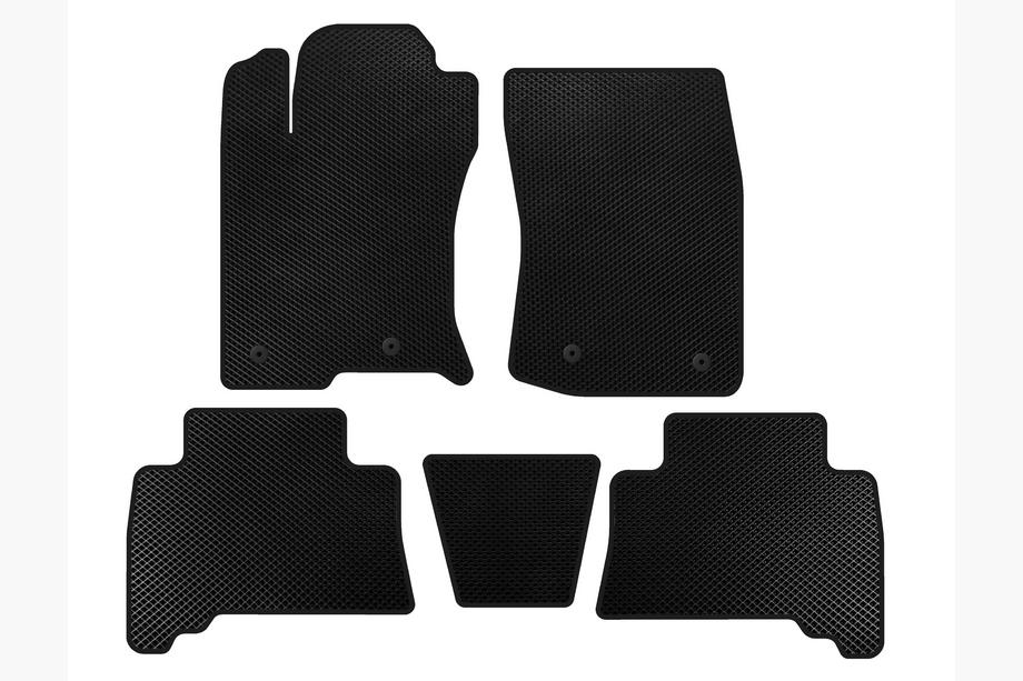 Toyota 4Runner 2009-2024 гг. Коврики EVA (2009-2014, Черный) Image