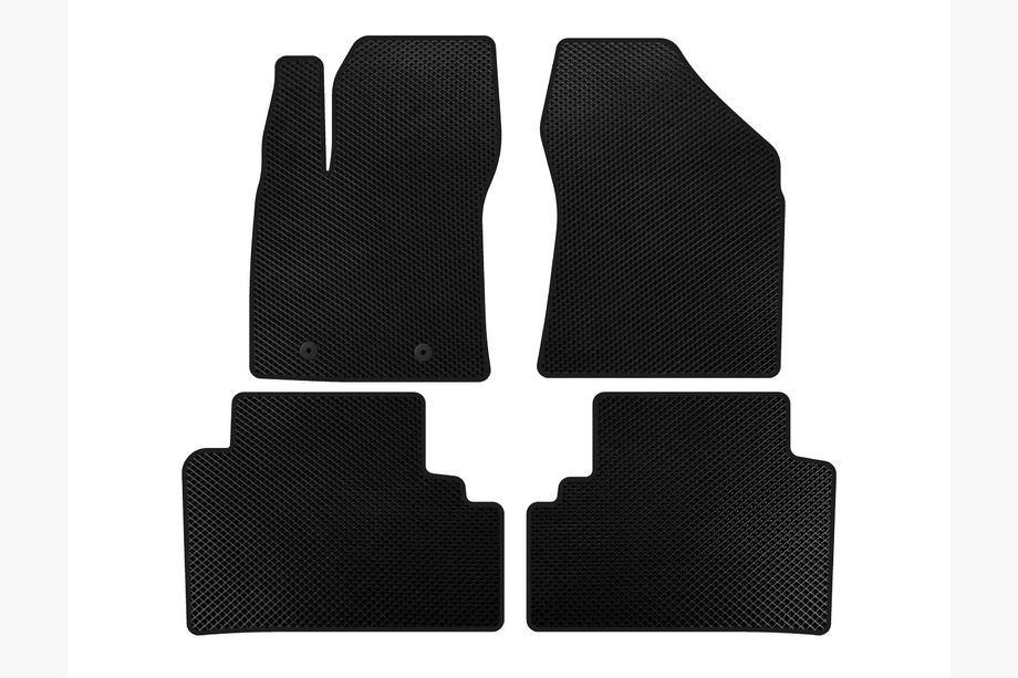 Toyota Avensis 2009-2018 гг. Коврики EVA (SD, Черный) Image