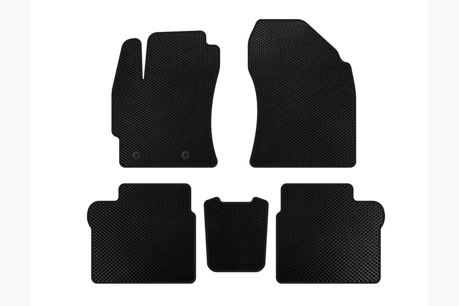 Toyota Corolla 2013-2019 гг. Коврики EVA (2016-2019, SD, Черный) Image