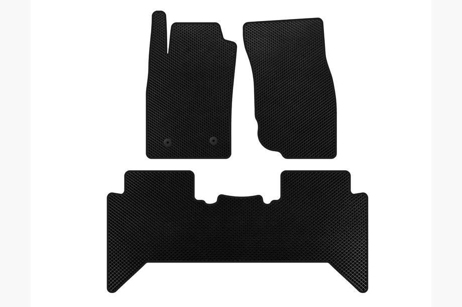 Toyota Hilux 2006-2015 гг. Коврики EVA V2 (черные) Image