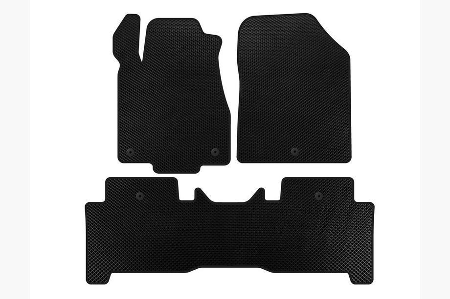 Acura MDX 2007-2013 гг. Коврики EVA (2 ряда, Черный) Image