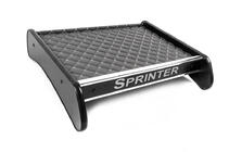 Полка на панель (Серый, серая строчка) фото 2