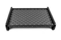 Полка на панель (Серый, серая строчка) фото 4