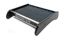 Полка на панель (Черная с синей строчкой) фото 2 Полка на панель (Черная с синей строчкой) фото 2