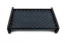 Полка на панель (Черная с синей строчкой) фото 4 Полка на панель (Черная с синей строчкой) фото 4