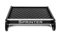 Полка на панель (Черная с черной строчкой) фото 2 Полка на панель (Черная с черной строчкой) фото 2