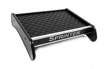 Полка на панель (Черная с черной строчкой) фото 1 Полка на панель (Черная с черной строчкой) фото 1