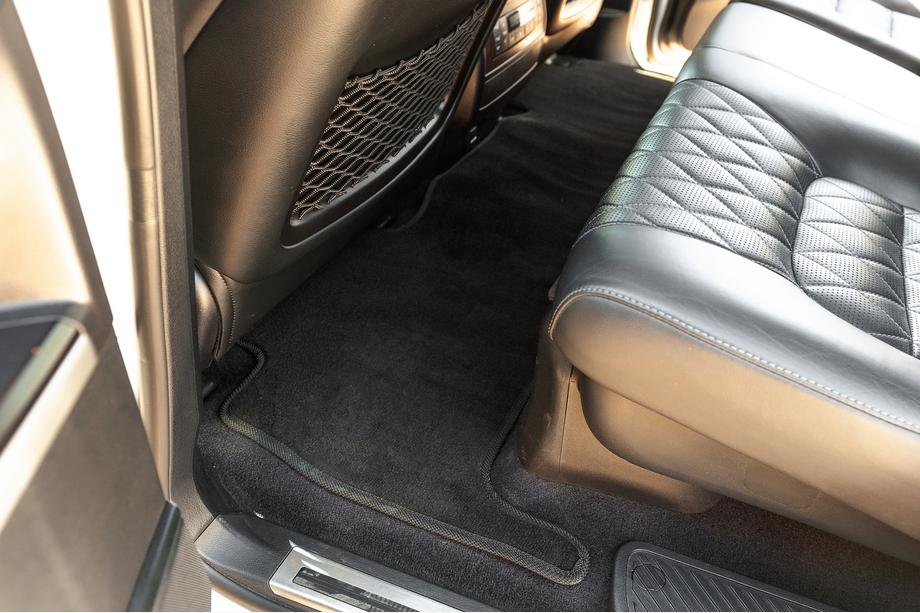 Toyota Land Cruiser 200 2007-2021 гг. Текстильные коврики Premium V-2 (2012-2021, Черный) Фото 13
