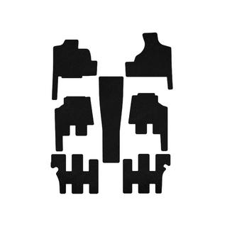 Текстильные коврики Premium (для Grand Voyager, черные) Chrysler Voyager 2001-2007 гг. фото 2