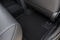 Toyota Rav 4 2019–2025 гг. Текстильные коврики Premium (Черный) фото 4