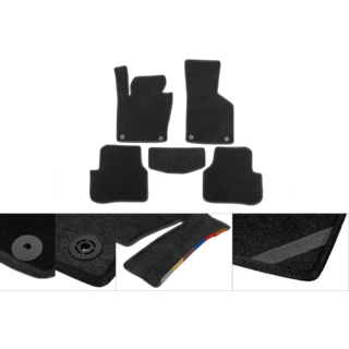 Текстильные коврики Classic для электромобиля (черные) фото 1