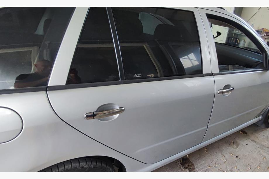 Skoda Fabia 2000-2007 гг. Хромированные Накладки на Ручки Дверей (4 шт, Нержавейка) OmsaLine - Итальянская Нержавейка Фото 2