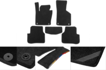 Man TGE 2017- гг. Текстильные коврики Classic 2 ряда (черные) фото 1