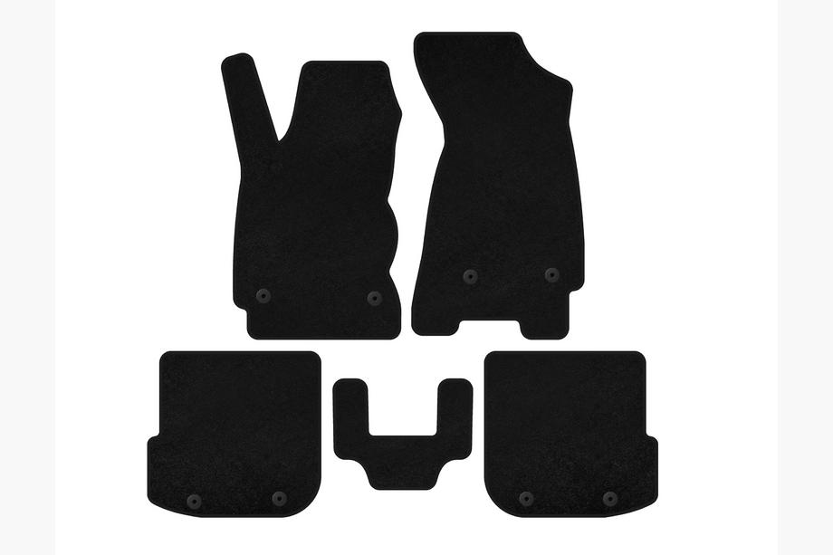 Audi A4 B5 1994-2001 гг. Текстильные коврики Classic (Sedan, Черный) Image