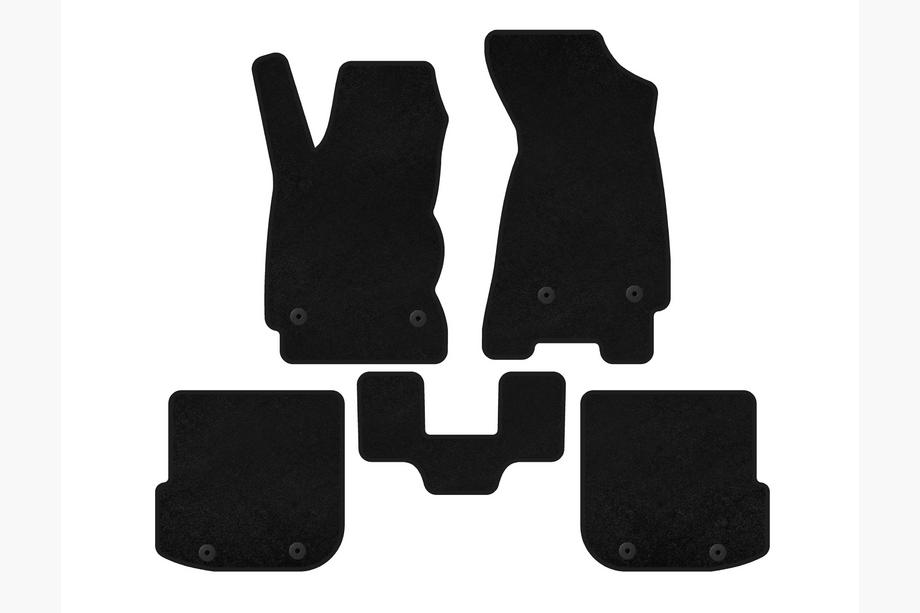 Audi A4 B5 1994-2001 гг. Текстильные коврики Classic (Avant, Черный) Image