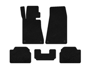 BMW 5 серия E34 1988-1995 гг. Текстильные коврики Classic (SD, Черный) фото 1