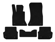 BMW 5 серия F10/F11 2010–2016 гг. Текстильные коврики Classic (для F-11, Черный) фото 1