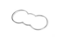 Накладка из нержавеющей стали для подстаканников фото 2