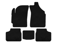 Daewoo Matiz 1998-2008 гг. Текстильные коврики Classic (Черный) фото 1