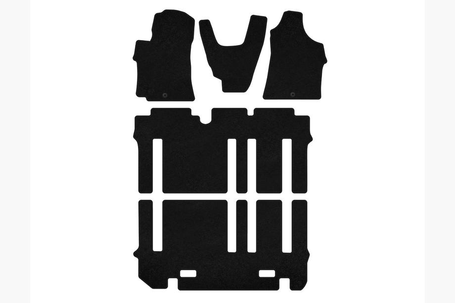 Текстильные коврики Classic (Полный комплект, Черные) Image Текстильные коврики Classic (Полный комплект, Черные) Image