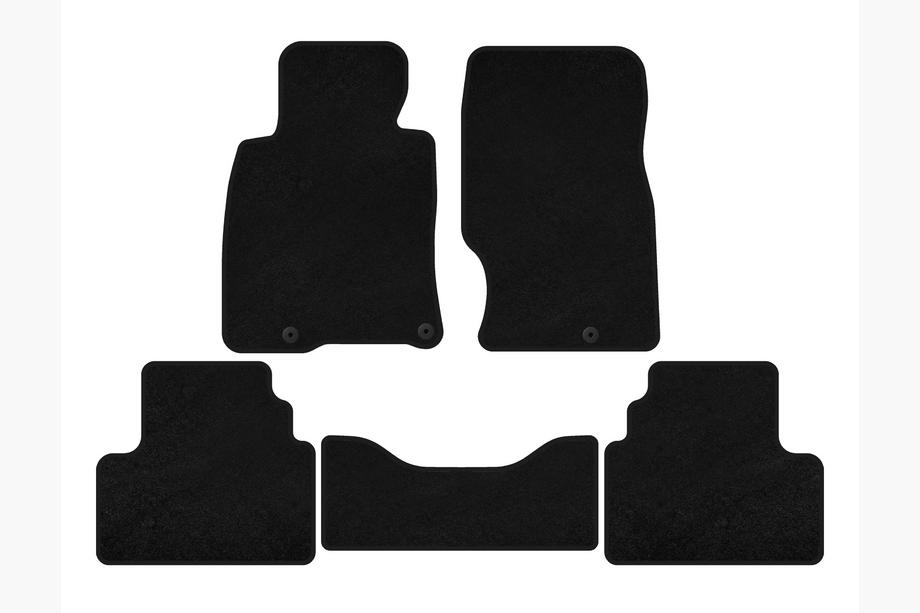 Infiniti G25/G35/37 (V36/CV36) 2006-2015 гг. Текстильные коврики Classic (G25-G35, SD, Черный) Фото 1