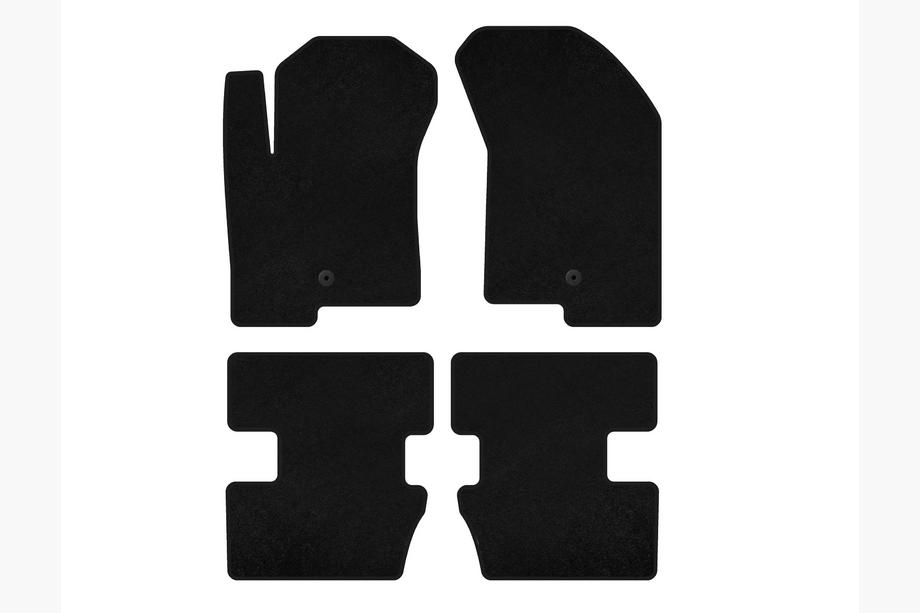 Jeep Compass 2006-2016 гг. Текстильные коврики Classic (2006-2011, черные) Image