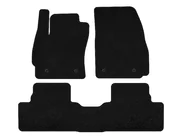 Mazda 5 2010-2018 гг. Текстильные коврики Classic (2 ряда, черные) фото 1