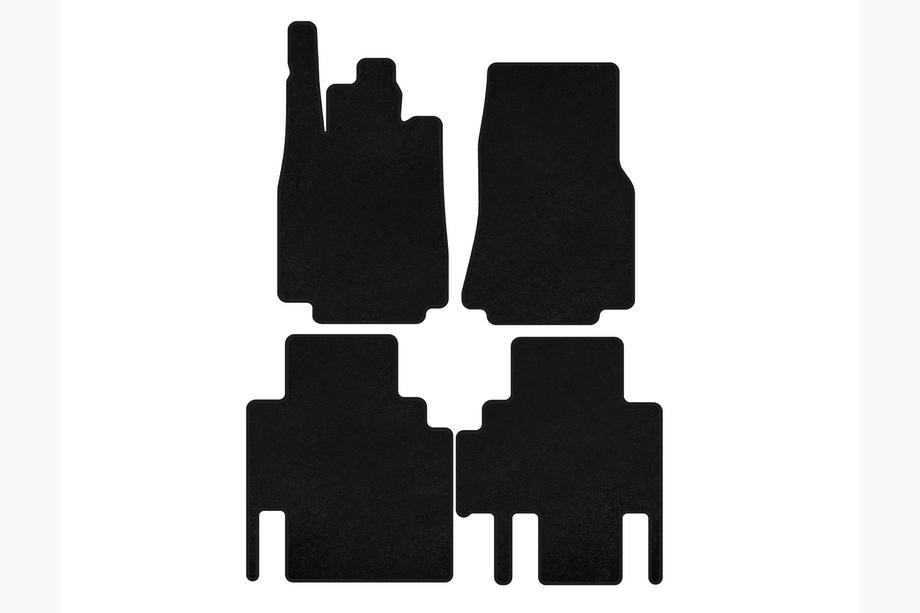 Mercedes Vaneo W414 2001-2005 гг. Текстильные коврики Classic (черные) Image