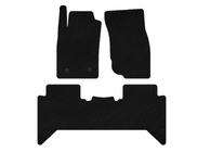 Toyota Hilux 2006-2015 гг. Текстильные коврики Classic V2 (черные) фото 1