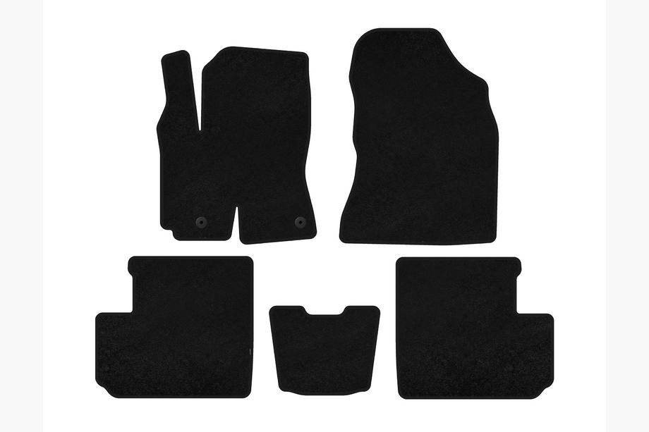 Toyota Rav 4 2001-2005 гг. Текстильные коврики Classic (черные) Image