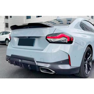 Спойлер MP-Style (Черный Глянец) BMW 2 серия G42 2021- гг. фото 2