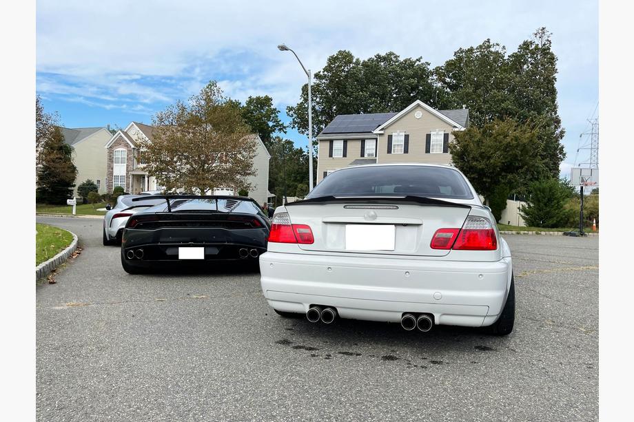 BMW 3 серия E46 1998-2006 гг. Спойлер M4-Style (для Coupe, карбон) Фото 2