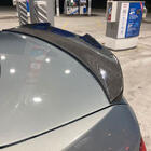 BMW 3 серия E90/E91 2005-2011 гг. Спойлер крышки багажника FRP V1 (SD) фото 5