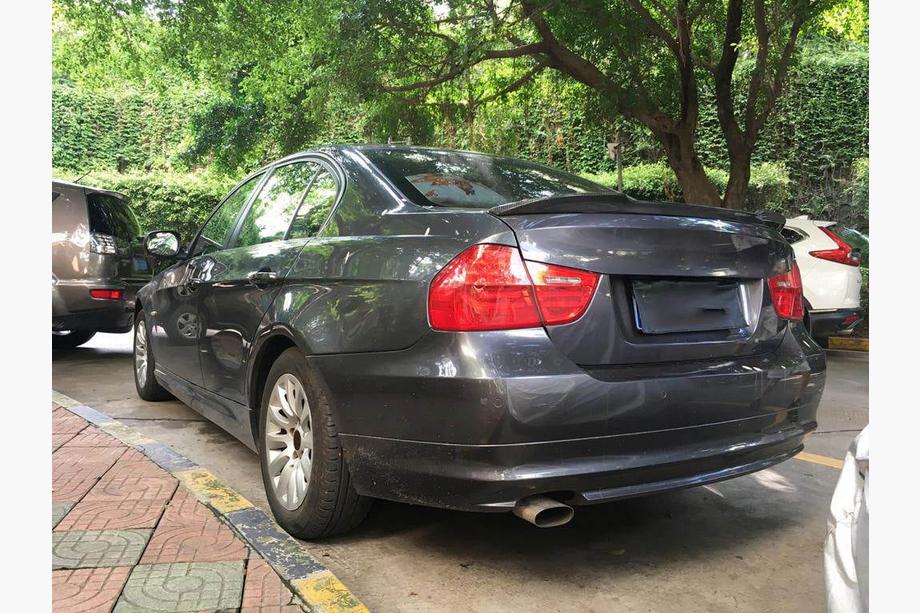 BMW 3 серия E90/E91 2005-2011 гг. Спойлер M4-Style (для E90, карбон) Фото 4