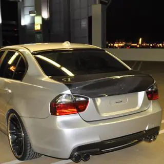 Спойлер CSL-Style (для E90 2005-2008, Карбон) фото 2