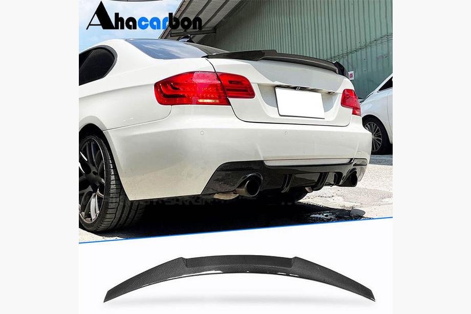 BMW 3 серия E92/E93 2006–2013 гг. Спойлер M4-Style V2 (для E92, Карбон) Фото 1