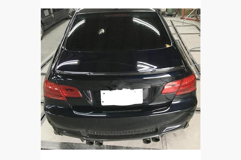 BMW 3 серия E92/E93 2006–2013 гг. Спойлер M4-Style V1 (для E92, Карбон) Фото 4