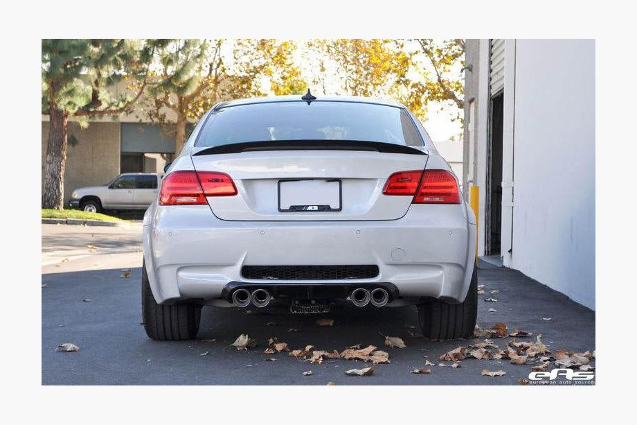 BMW 3 серия E90/E91 2005-2011 гг. Задний спойлер багажника FRP V7 (Coupe) Фото 3