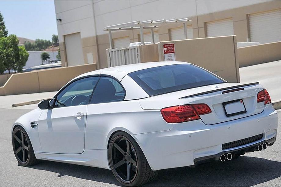 BMW 3 серия E92/E93 2006–2013 гг. Спойлер M3-Style (для E93, Карбон) Фото 3