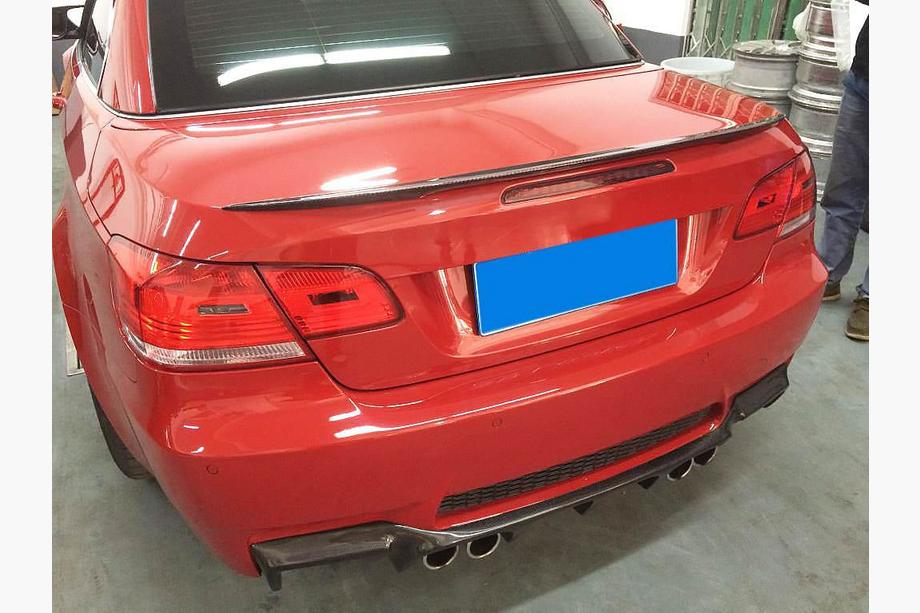 BMW 3 серия E92/E93 2006–2013 гг. Спойлер MP-Style (для E93, Карбон) Фото 4