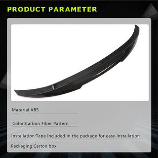 Спойлер крышки багажника Carbon Look ABS (SD) BMW 3 серия F30/F31 2012-2019 гг. фото 3