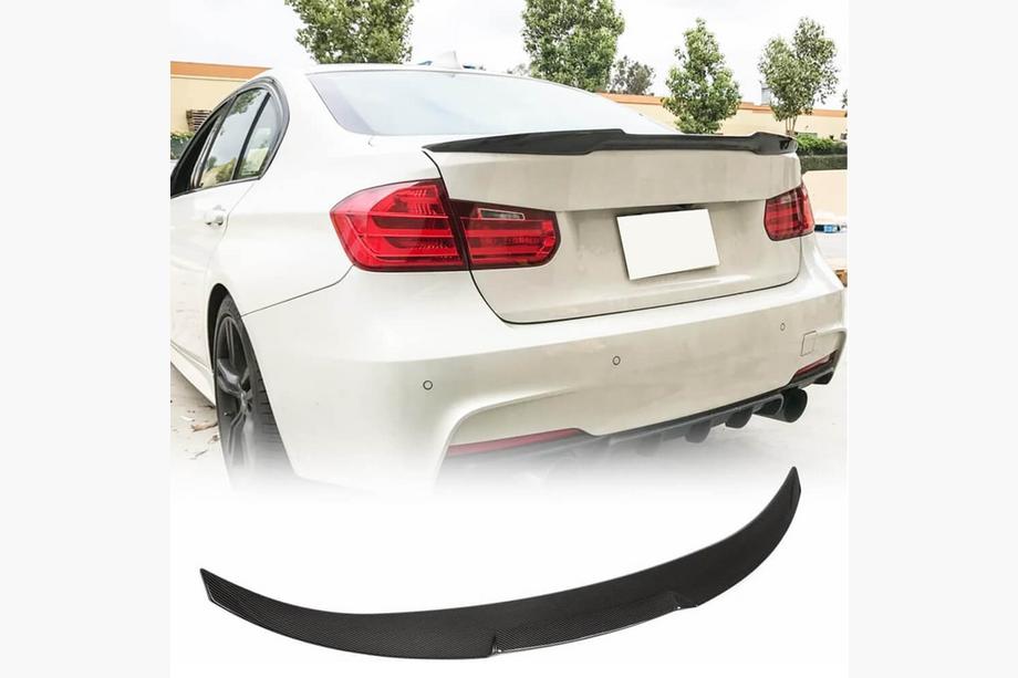 BMW 3 серия F30/F31 2012-2019 гг. Спойлер крышки багажника Carbon Look ABS (SD) Image