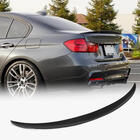 BMW 3 серия F30/F31 2012-2019 гг. Спойлер крышки багажника Черный Глянец ABS (SD) фото 1